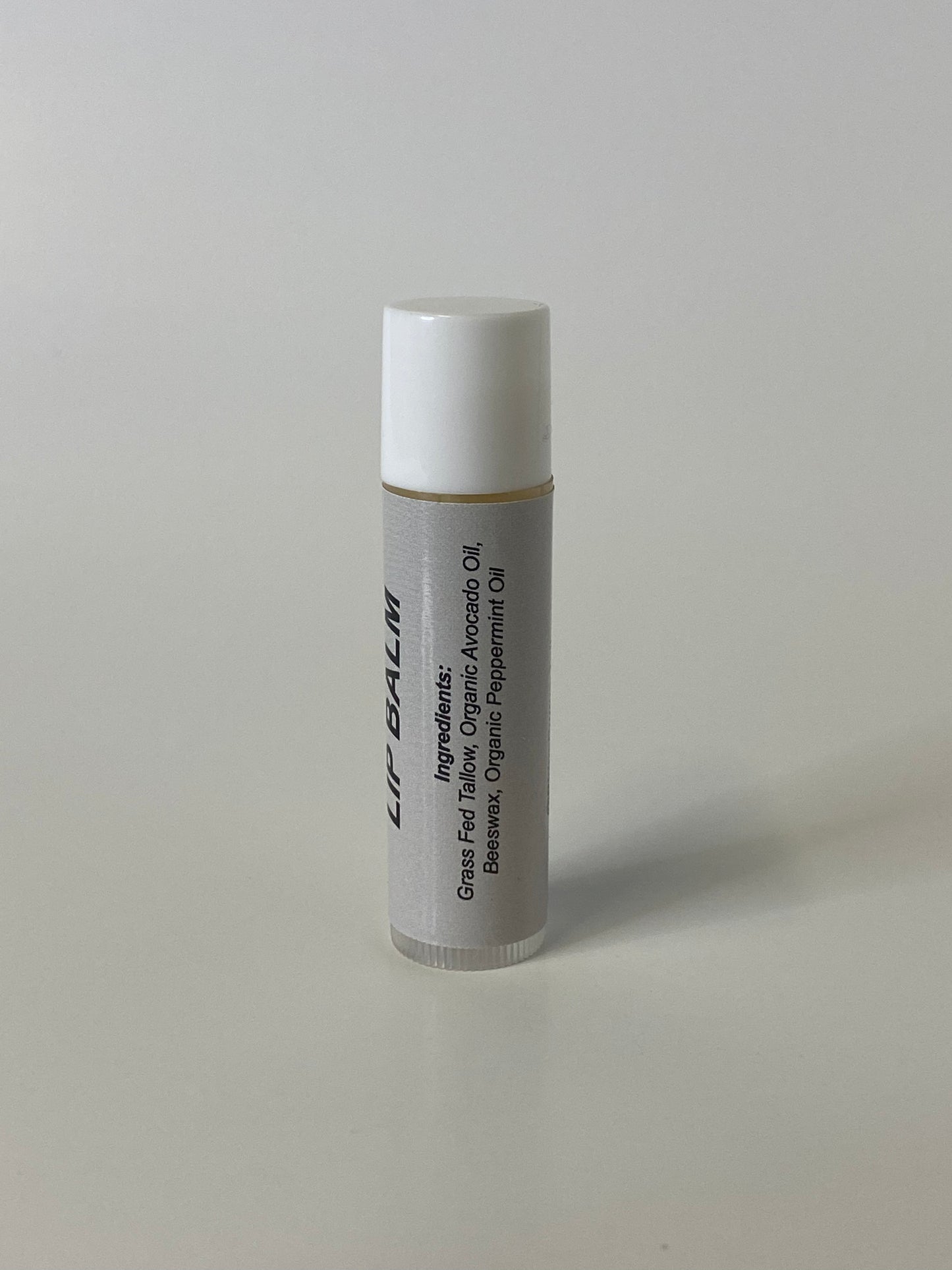 Tallow Based Lip Balm, Directions 