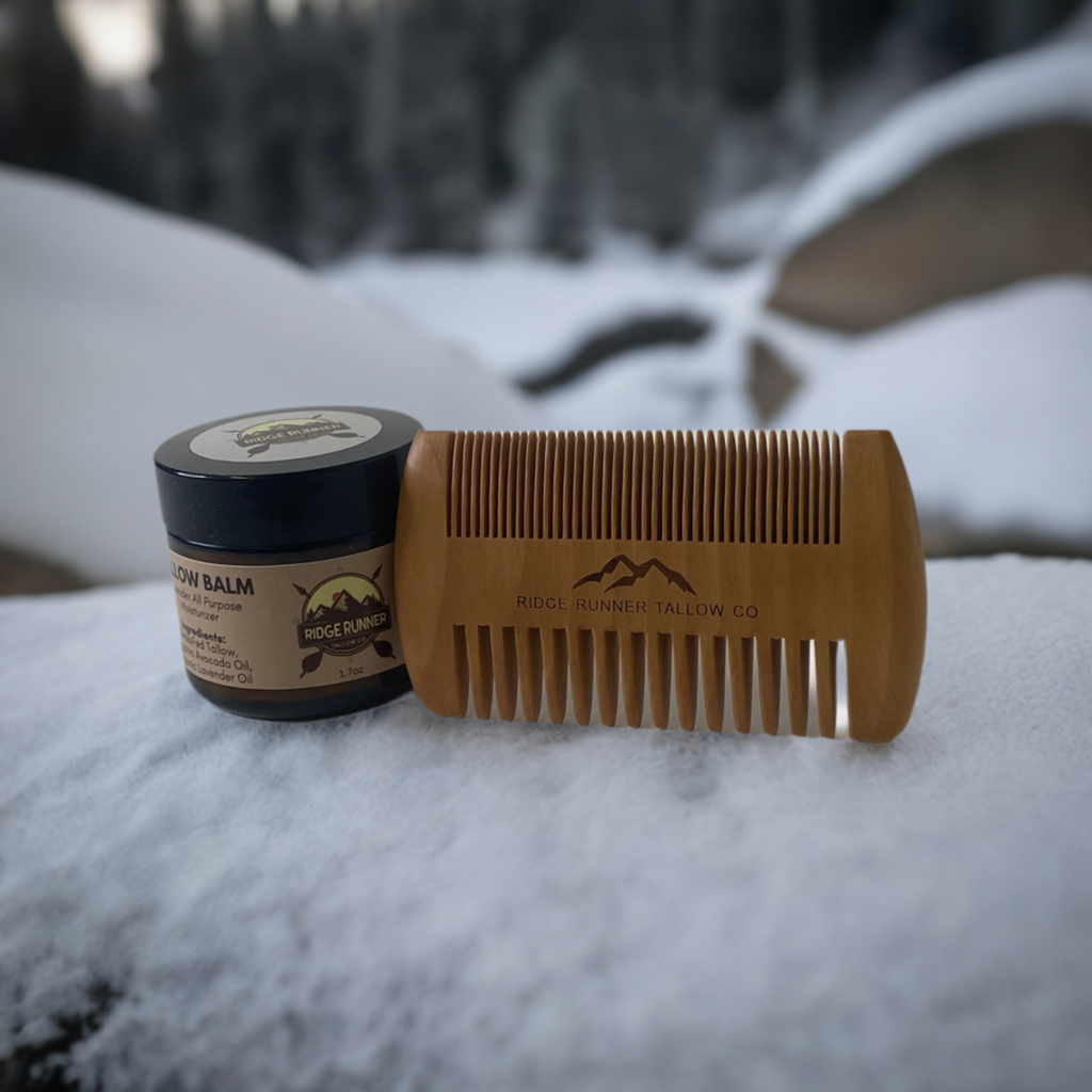 Mountain man tallow balm bundle, snow 3